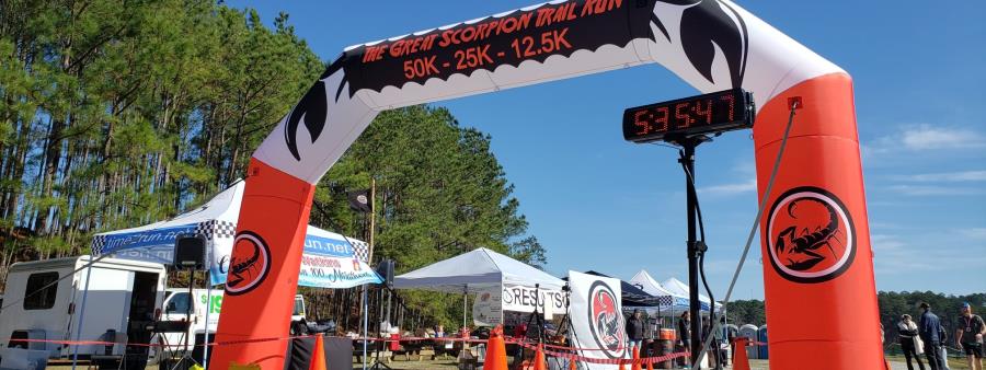 The Great Scorpion Trail Run Logo