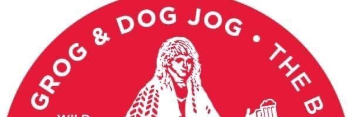 The Grog & Dog Jog Logo