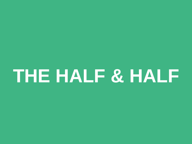 The Half & Half Logo