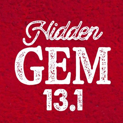 The Hidden Gem Half Marathon 2026 Logo
