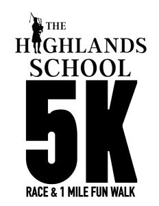 The Highlands School 5K Race and 1 Mile Fun Walk Logo