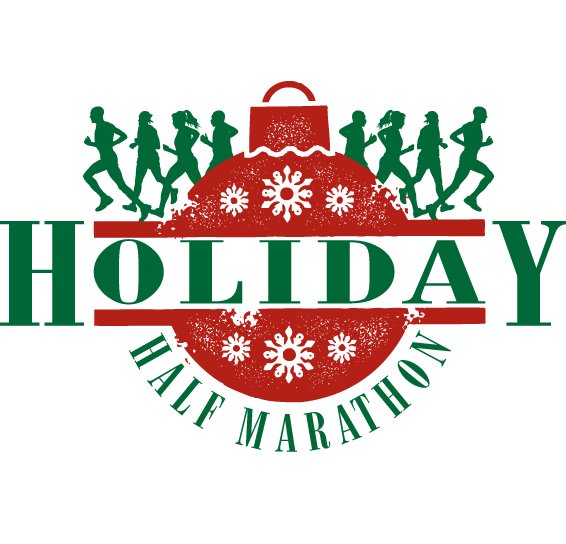 The Holiday Half Marathon! Logo