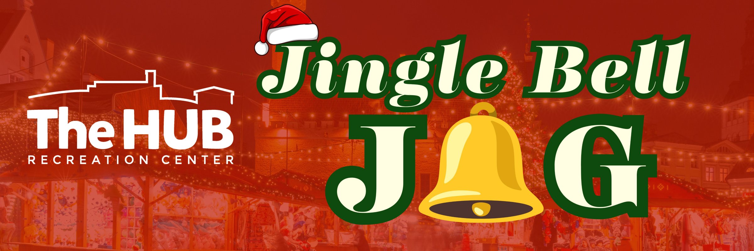 The HUB Jingle Bell Jog 2026 Logo