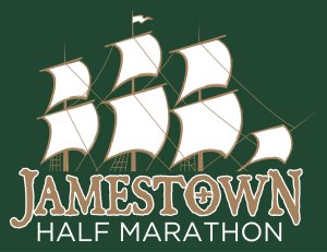 The Jamestown Half Marathon, Virginia Company 5K and Discovery Mile Logo
