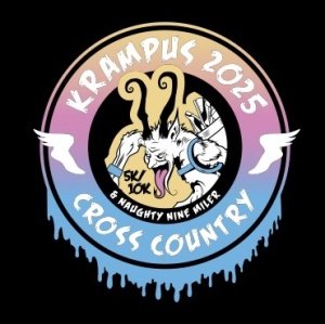 The Krampus Cross Country 5K, 10K, or Naughty Nine Miler (LIVE or VIRTUAL)! Logo