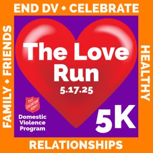 The Love Run 5K Run/Walk Logo