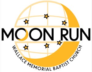 The Moon Run 5k Logo