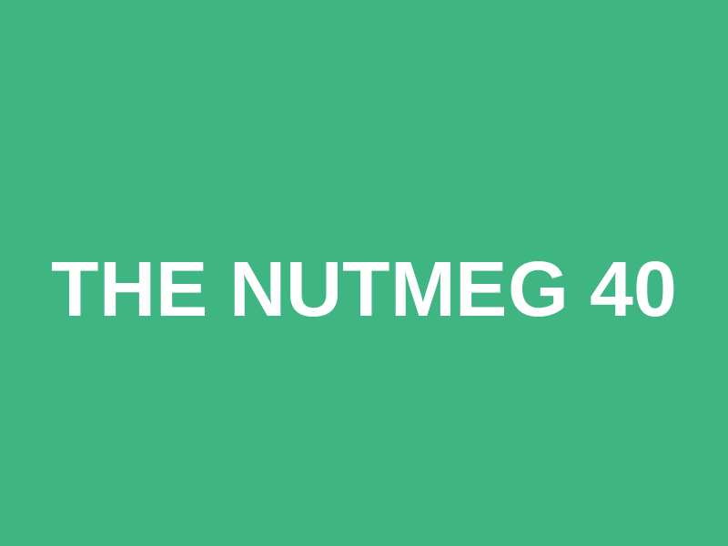 The Nutmeg 40 Logo