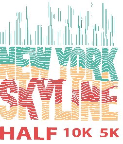 The NY Skyline Half, 10K, and 5K Logo