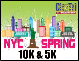 THE NYC SPRING 10K and 5K Logo