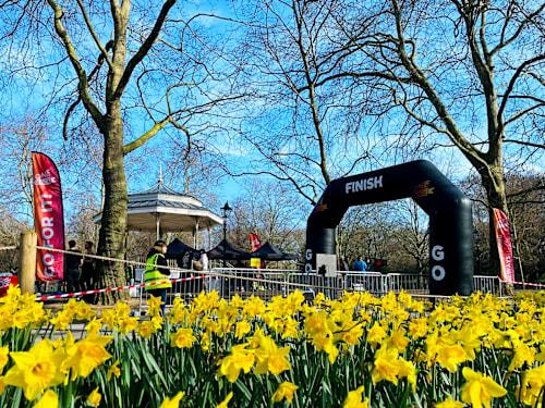 The One in the Park - Hyde Park 10k & 5k Logo