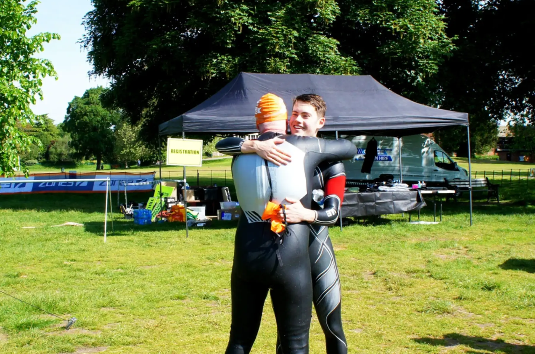 The One on the Lake - Dorney Lake Triathlon Logo