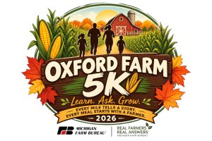 The Oxford Farm 5k Logo