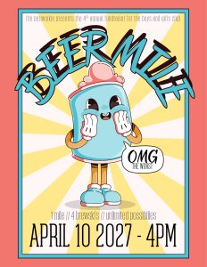 THE PERIWINKLE BEER MILE FUNDRAISER EVENT Logo