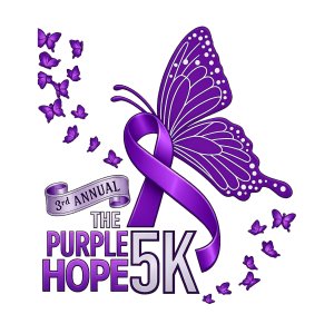 The Purple Hope 5k Logo