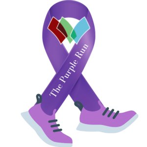 The Purple Run Logo