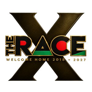 The Race 2027 10-Year Anniversary Homecoming Logo
