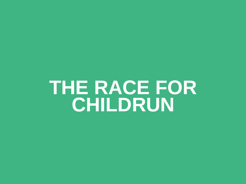 The Race for ChildRUN Logo