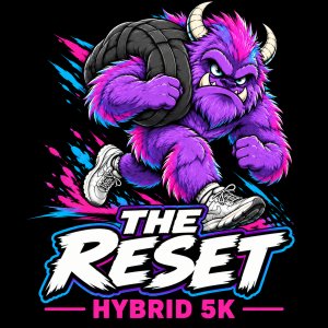 THE RESET  HYBRID 5K CHALLENGE Logo