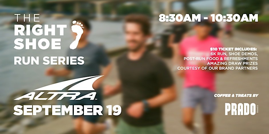 The Right Shoe Fall Morning Run Series | Presented by Altra