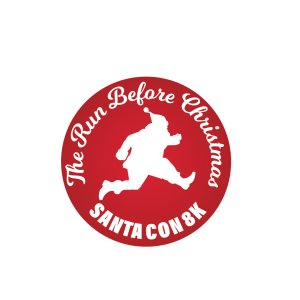The Run Before Christmas - SantaCon 8k Logo