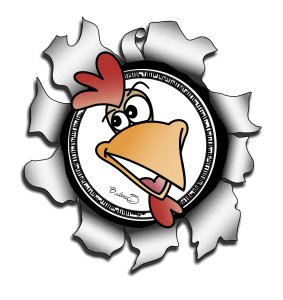 The Running Chicken 2027 10K/5K Fun Run & Walk - Fundraiser for Run 4 Bitti and Brynn Foundation Logo