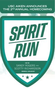 The Sandy Rogers and Scotty Richardson Memorial Scholarship 5K Run Logo