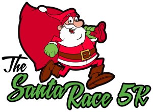 The Santa Race 5k and Little Reindeer Dash Logo