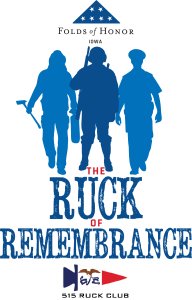 THE SCHEELS - FOLDS OF HONOR IOWA 2026 RUCK OF REMEMBRANCE Logo