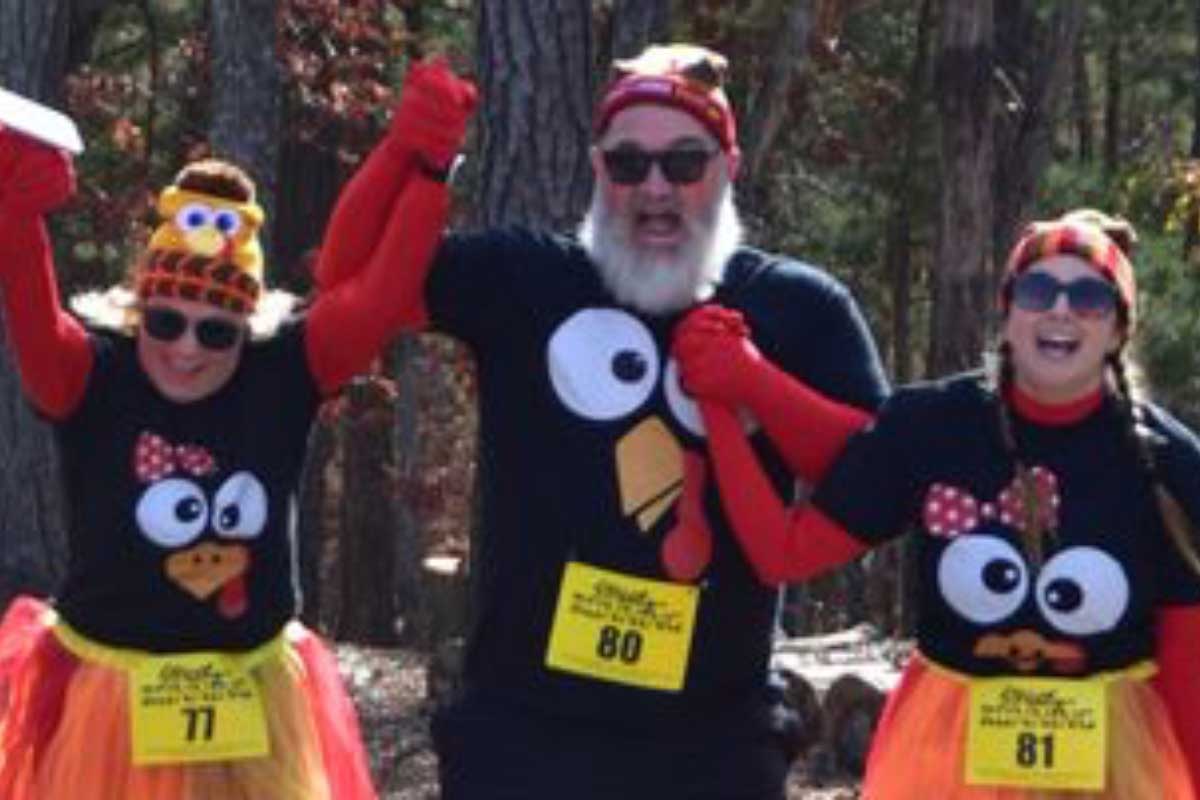 The Second Annual Great Turkey Trot 5k Logo