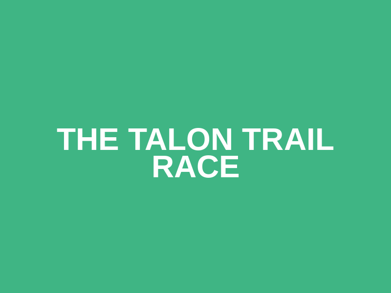 The Talon Trail Race Logo