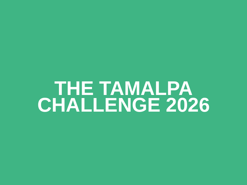 The Tamalpa Challenge 2026 Logo