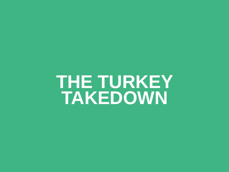 The Turkey Takedown Logo