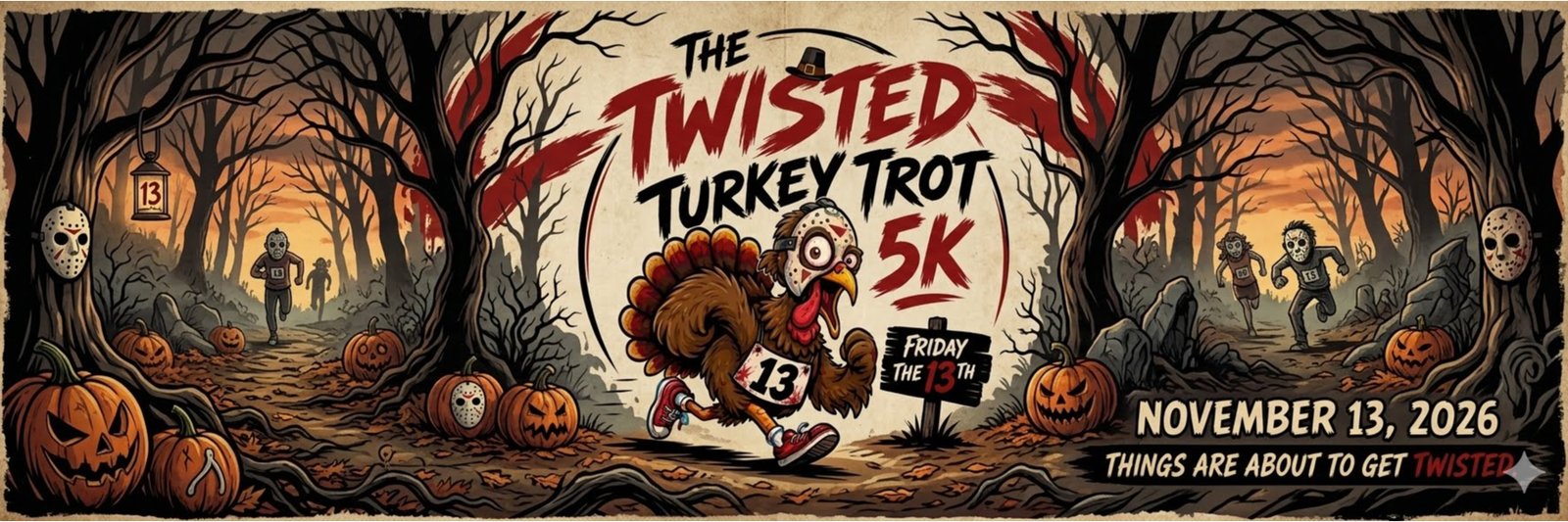 The Twisted Turkey Trot 5K Quitman, Texas