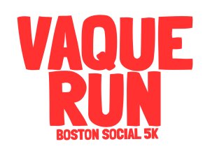 The VaqueRun Boston Social 5K Logo