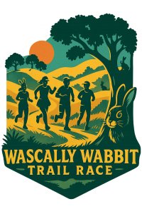 The Wascally Wabbit Trail Race Logo