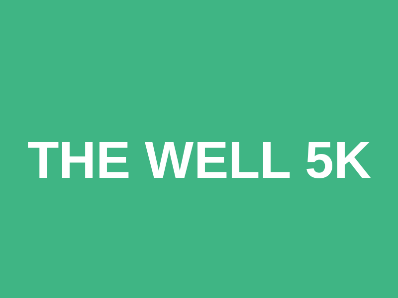 The Well 5k Logo