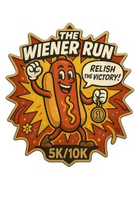 The Wiener Run - Dallas Logo