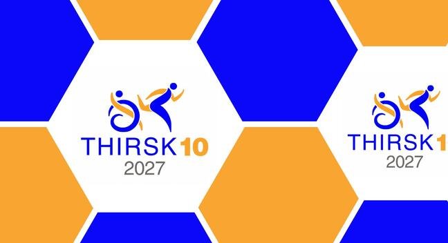 Thirsk 10 2027 Fun Run - 1.5 miles Logo
