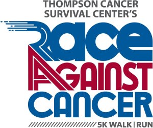 Thompson Cancer Survival Center Race Against Cancer Logo