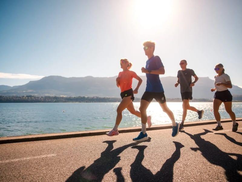 Thonon-les-Bains Running Race Logo