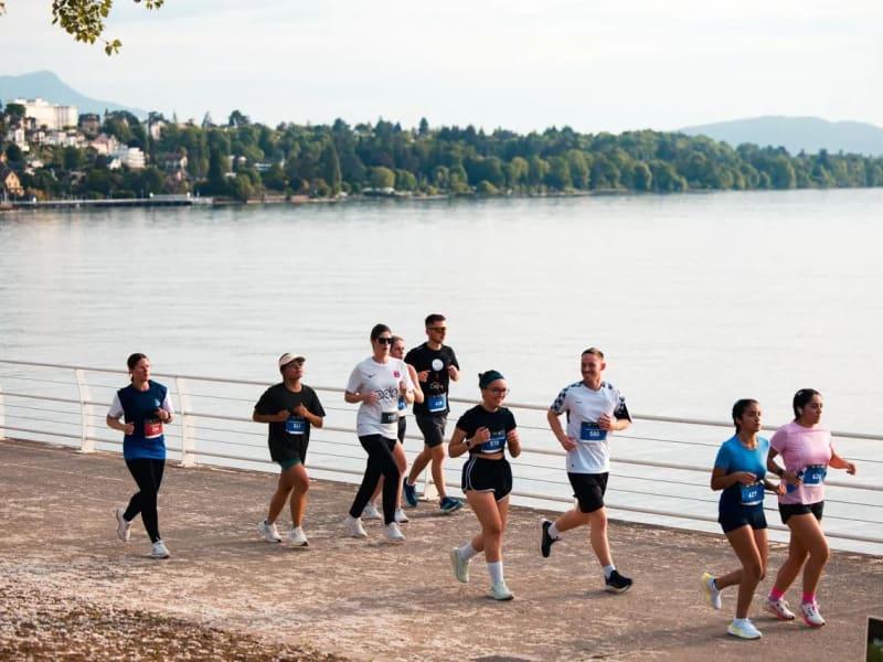 Thonon-les-Bains Running Race Logo