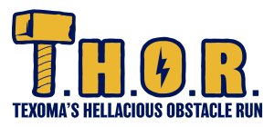 T.H.O.R. - Texoma's Hellacious Obstacle Run Logo