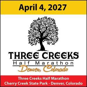 Three Creeks Half Marathon Logo