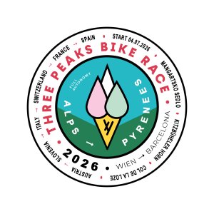 Three Peaks Bike Race Logo