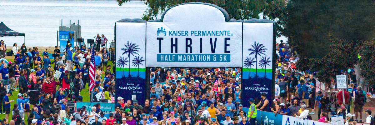 Thrive San Diego Half Marathon & 5K