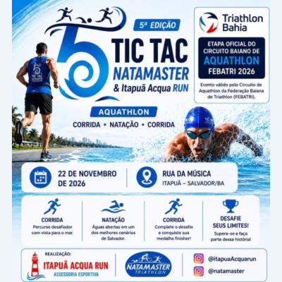 Tic Tac Natamaster ItapuÃ Acqua Run 2026