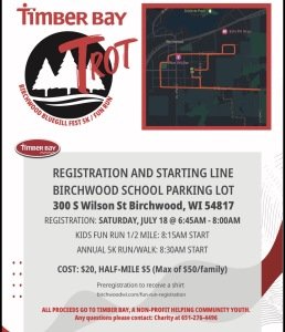 Timber Bay Trot Logo