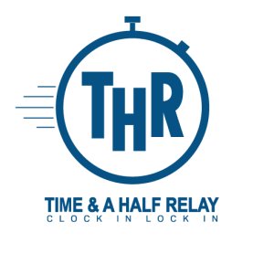 Time and a Half Relay & 5K Logo