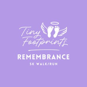 Tiny Footprints Remembrance 5K Run/Walk Logo